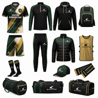 Ensemble complet de tenues de football en gros : maillot, short, pantalon, veste, sweat à capuche, sac à dos, sac de sport, accessoires – toutes saisons