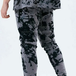 Conjunto de Sudadera con Capucha y Pantalones Deportivos para Hombre, Lavado Ácido, Algodón Premium, Estilo Urbano, Personalizable - Product Image 4