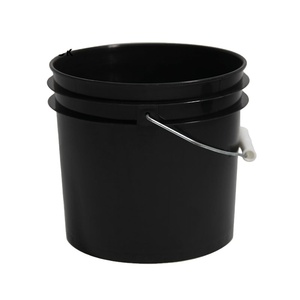 ถังพลาสติก4L พร้อมฝาปิดดีไซน์สีสำหรับถังกลองและถัง - Product Image 1