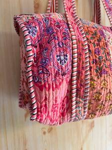 Bolso Tote de Gran Capacidad, Color Sólido, Ligero, con Cierre Abierto, de Algodón, para el Hombro, con Forro Suave, para Mujer, para Todas las Temporadas, Venta al Por Mayor - Product Image 4