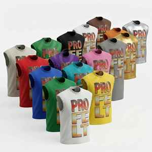 OEM ODM Customized <b>Logo</b> Design Sleeveless Crew Neck Summer Fashionable Trendy High Quality Relaxed Fitted Sleeveless T Shirts - Product Image 1