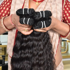 Extensiones de Cabello Humano Rizado en Paquetes, Precio de Fábrica, Fabricante Profesional Moon Hair, Disponibles para Venta por Exportación. - Product Image 3