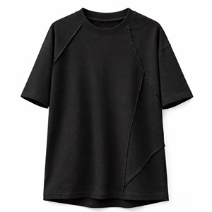 เสื้อยืดผ้าสแปนเด็กซ์โอเวอร์ไซส์ผ้าคอตตอนหนา220แกรมผู้ผลิต OEM - Product Image 1