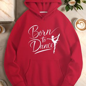 Sweats à capuche décontractés pour femmes Born to Dance - Product Image 2