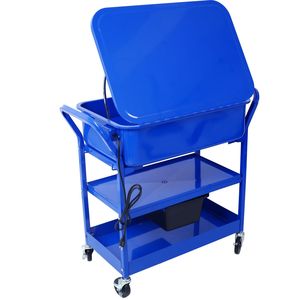 Lavatrice Mobile per Parti Auto Resistente da 20 Galloni con Soluzioni di Pulizia a Base d'Acqua - Product Image 4