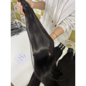 Extensions de cheveux humains 100% naturels, qualité supérieure, double trame, non traités, brésiliens vierges, vente en gros, fournisseurs en dropshipping. - Product Image 5