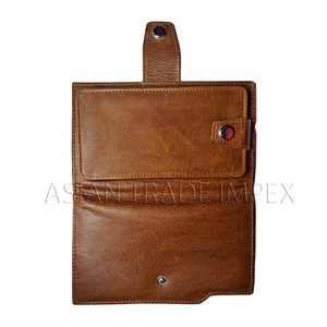 Portefeuille en cuir véritable durable pour homme, design classique vintage, cuir de haute qualité, portefeuille long, plusieurs emplacements pour cartes, logo personnalisé, vente en gros - Product Image 3