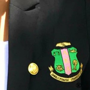 Blazer Negro Cruzado AKA para Mujer, Chaqueta Formal Inspirada en Hermandades, Elegante, Corte Entallado, Prenda Exterior Premium - Product Image 5