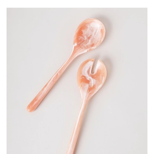 Último Modelo de Servidor de Ensalada de Resina Multicolor, Diseño Personalizado en Resina Epoxi, Espirales Modernas, Ecológico y Sostenible, Utensilios de Primera Calidad para Ensaladas - Product Image 1