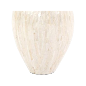 Jarrón Moderno con Incrustaciones de Conchas Artesanales - Product Image 3