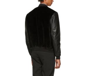 Chaqueta universitaria de lana con logotipo personalizado, mangas de cuero, bordado chenille, chaqueta universitaria de béisbol para hombre, chaqueta de invierno para hombre - Product Image 2