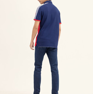 Camiseta de Golf para Hombre 2025, 100% Algodón, Jersey Sólido, Transpirable, de Secado Rápido, Sublimación Personalizada con Logotipo - Product Image 4