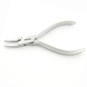 Pince optique de précision, outils manuels professionnels pour opticiens, pince optique en acier inoxydable, mâchoire plate étroite de 2mm, outil de fabrication de bijoux - Product Image 1