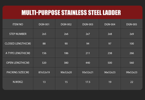 Échelle de marche en Aluminium, extension pliante de loft, échelle de marche télescopique à <span class=keywords><strong>double</strong></span> usage - Product Image 6