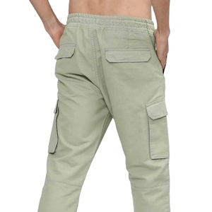 Pantalon cargo slim fit pour homme, style streetwear hip hop, fabrication directe d'usine, vente en gros OEM - Product Image 6