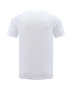 เสื้อยืดแขนสั้นผู้ชายสีดำ ทรงสปอร์ต คอโอ แห้งเร็ว ผ้าถัก ทรงปกติ สีพื้น ผ้าฝ้าย 100% ป้องกันรอยยับ - Product Image 4