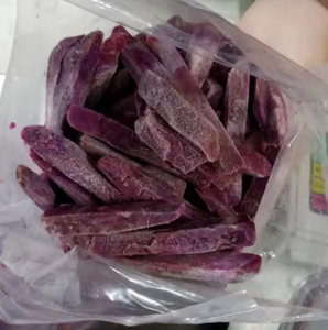 Bâtonnets de pommes de terre violettes surgelées du Vietnam coupés en bâtonnets pour la transformation alimentaire industrielle, ingrédient de cuisson, approvisionnement en vrac pour l'exportation - Product Image 5