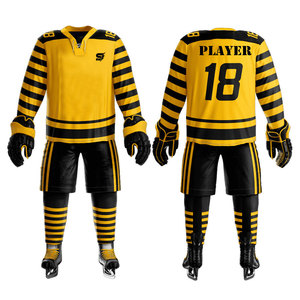 Durable Polyester Ice Hockey Uniform Team Ready Designed for Comfort Reliable Performance Eco-Friendly Lightweight Breathable - Product Image 1