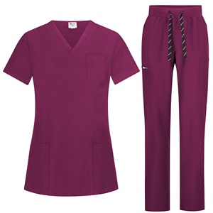 Medical <b>Uniform</b> <b>Scrubs</b> Set Plus Size Hospital Security <b>Uniform</b> Custom One Piece Nursing Jumpsuit <b>Scrubs</b> Set - Product Image 6