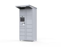 Système de casier intelligent pour colis ZHILAI, montage mural, armoire intelligente de livraison, machine à colis automatisée pour coursiers, extérieur/intérieur