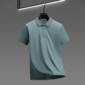 Polo de Verano 2026 para Hombre, 100% Algodón, Color Sólido, Manga Corta, Cómodo, Transpirable, a la Moda - Product Image 3