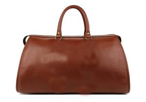 Sac de voyage week-end en cuir de vachette pleine fleur de luxe pour homme, avec logo personnalisé - Product Image 2