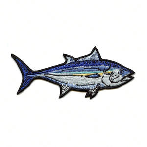 Patchs brodés aspect PVC, logo personnalisé pour vestes, chapeaux, sacs, fournisseur en gros - Product Image 3