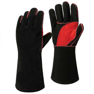 Gants de soudage TIG en cuir blanc, longueur coude, respirants, pour usage extérieur, toutes saisons, vente en gros - Product Image 4