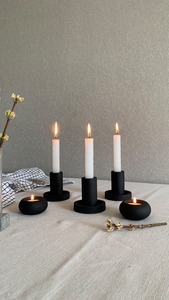 Handcrafted Resin & Wood Scented <b>Candle</b> Candlestick Holder Customized Shape for Home Decoration Valentine's Day Wedding Gifting - Product Image 4