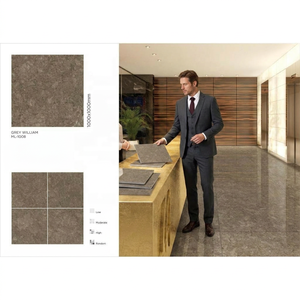 Baldosas de Porcelana Esmaltada Pulida Vistaar Beige de 1000x1000 mm, Baldosas de Cerámica Vitrificada para Piso de 100x100 cm - Product Image 1