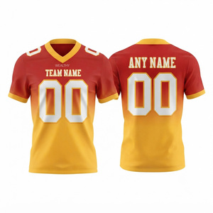 เสื้อฮอกกี้ไอซ์ไวเปอร์สแขนสั้นสำหรับผู้ชาย 19 ทัคเคิลทวิลล์ โพลีเอสเตอร์ระบายอากาศได้ดี เสื้อผ้าฤดูหนาว ทรงปกติ สายรัดปรับได้ - Product Image 5