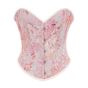 Sexy Women Bustier Overbust Floral Monet Oil Painting Corsets Tops Vintage Plus Size Korset Shapers Slimming Girl - Product Image 1
