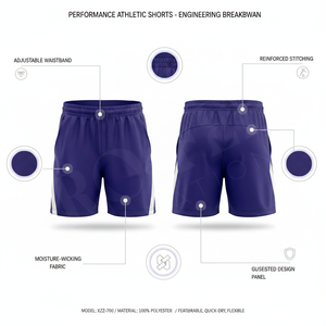 Breathable Quick Dry Plain Blank Gym Sports Shorts Custom Brand Name Printed Lightweight Running Weightlifting <b>Elastic</b> Shorts - Product Image 2