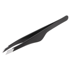 Pinzas Profesionales de Acero Inoxidable con Punta Inclinada para Depilación de Cejas, Herramienta Manual - Product Image 3