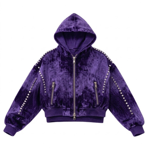Sudadera con Capucha Extra Grande para Hombre, Estilo Vintage, Lavado Ácido, Cierre Frontal, 100% Algodón Tejido, con Tela Transpirable - Product Image 1