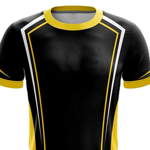 Camisetas Deportivas Personalizadas Razers Impex de Alta Calidad 100% Poliéster para Hombre, Camisetas de Secado Rápido con Logotipo Frontal, Impresión por Sublimación, 180g - Product Image 3
