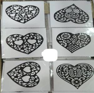 สติกเกอร์ลายเฮนน่าสำหรับเจ้าสาว งานเทศกาล ผู้หญิง สาวๆ ลายดอกไม้ สำหรับเท้า คอ ไหล่ ใช้งานง่าย ติดทนนาน - Product Image 6