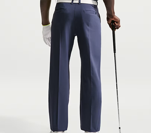 Pantalones Formales Plisados Azul Marino para Hombre, Cintura Alta, Corte Recto, Antiarrugas, Tela de Poliéster, para Otoño - Product Image 2