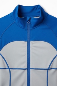 Comfortable Breathable High Quality Running Yoga Fitness Jackets Long Sleeve Women Athletic <b>Zip</b> <b>up</b> <b>Crop</b> Running Jacket - Product Image 4
