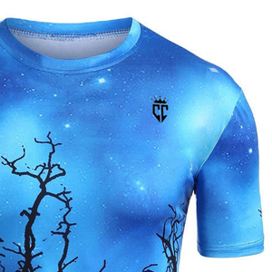 Camisetas Sublimadas para Hombre, Nueva Llegada, Venta al Por Mayor, MOQ Bajo, Impresión Completa, Todas las Tallas Disponibles - Product Image 4