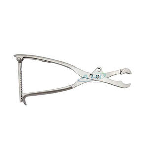 Pinza Ortopédica para Sujeción de Huesos, Instrumento Quirúrgico de Acero Inoxidable, Pinza Médica para Sujeción de Huesos para Uso en Cirugía Ortopédica - Product Image 2