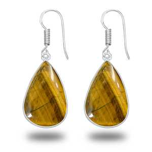 Pendientes de Moda Clásicos y Modernos con Dijes de Ojo de Tigre, Joyería de Lujo para Mujer, Regalo Elegante para Fiestas, Venta al por Mayor - Product Image 3