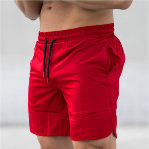 Pantalones Cortos Deportivos para Hombre, Transpirables, de Secado Rápido, Ecológicos, 100% Poliéster, Casuales, para Fitness, Culturismo, Tallas Grandes - Product Image 1