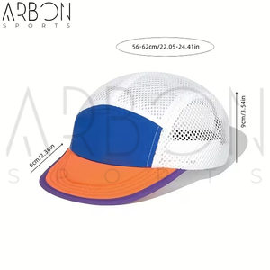 Nouvelles casquettes sportives 5 panneaux de qualité supérieure, confortables, style streetwear haut de gamme, service OEM/ODM, prix usine, best-seller - Product Image 4