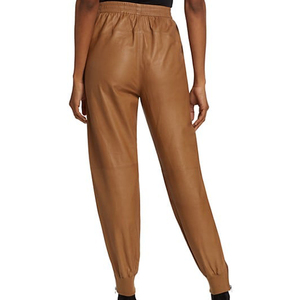 Pantalones de cuero para mujer al por mayor, hechos a medida, con tela transpirable, múltiples bolsillos, para gimnasio, uso diario, informales, OEM - Product Image 2