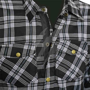 Camisa de Franela para Motocicleta con Tela Ligera y Corte Relajado para Viajes por Carretera Cómodos - Product Image 5