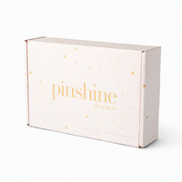 Boîte d'expédition postale en carton ondulé rose personnalisée avec logo, conception gratuite, pour cosmétiques