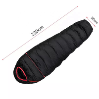 Prix de gros et pas cher sac de couchage en duvet personnalisé remplissage en duvet enveloppe ultralégère sac en duvet d'oie pour temps froid du Bangladesh
