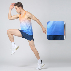 Custom Men's Tank Top Quick Dry Sublimation UPF 50+ UV Protection Fitness Sportswear Manufacturer - Product Image 2