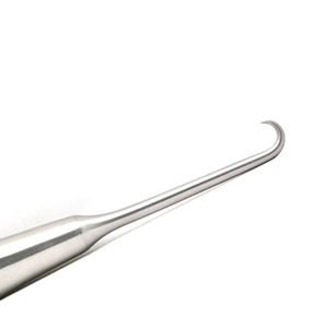 Heavy Duty Bone Hook Medic Instrument with Ergonomic Non <b>Slip</b> Handle for Reliable Use in <b>Long</b> Orthopedic Procedures - Product Image 6